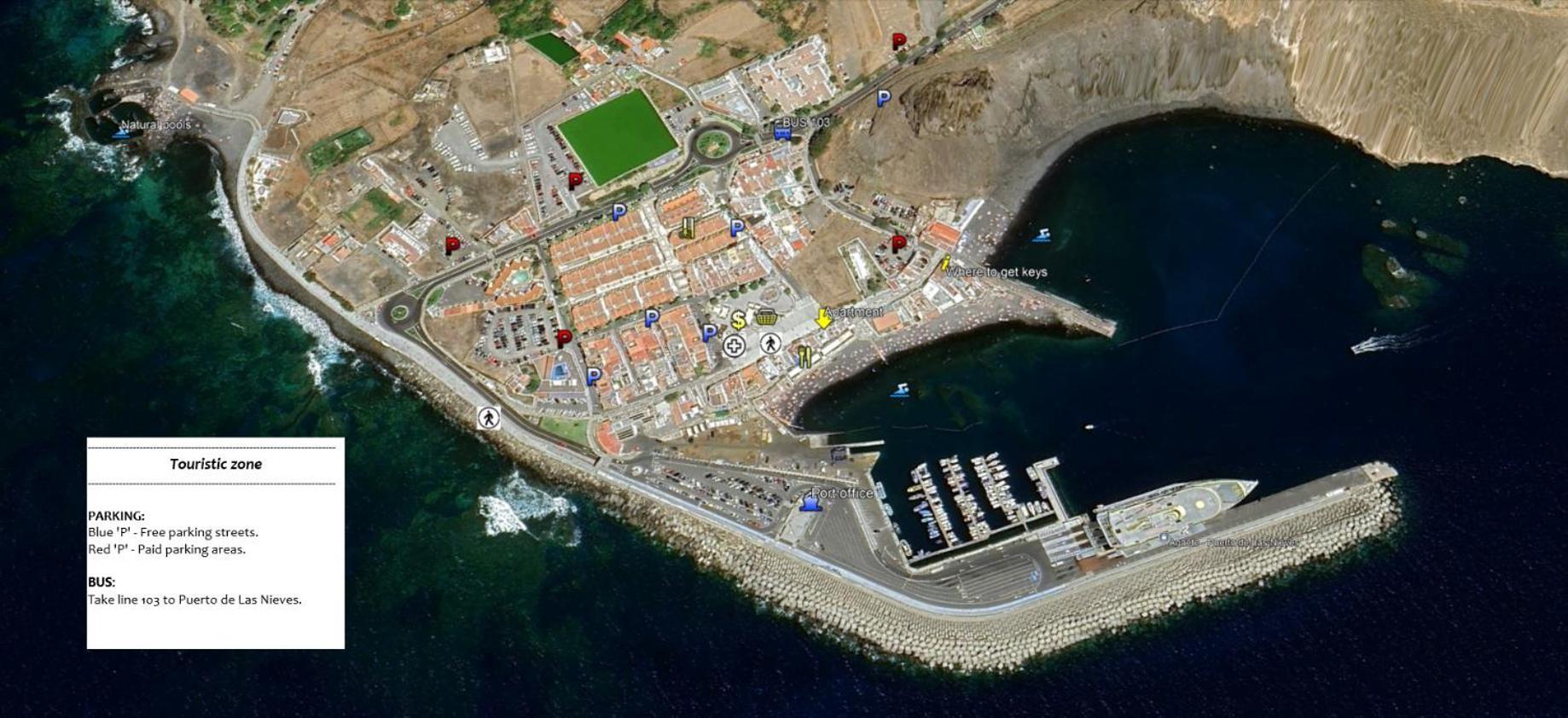 דירות Puerto de las Nieves Casapello Seaview מראה חיצוני תמונה